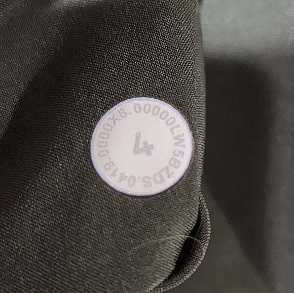 Lululemon On The Fly Jogger Woven Olive Green Size 4 - Picture 9 of 9